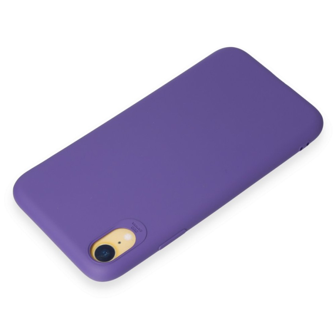  iPhone XR Kılıf First Silikon - Mor