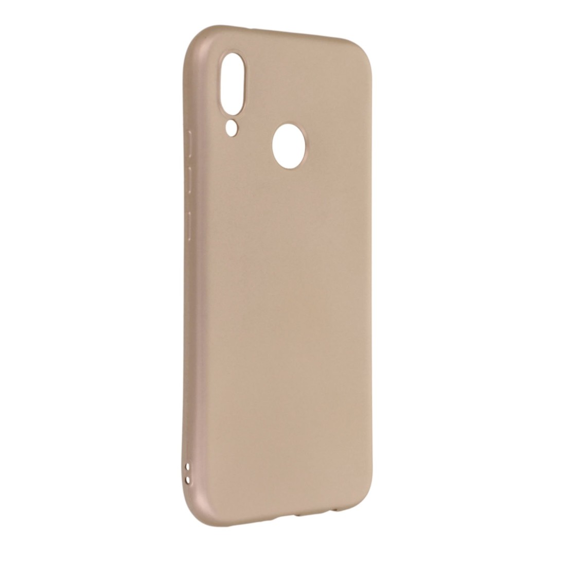  Huawei P20 Lite Kılıf First Silikon - Gold