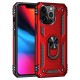 iPhone 13 Pro Max Kılıf Sofya Yüzüklü Silikon Kapak - Kırmızı iPhone 13 Pro Max Kılıf Sofya Yüzüklü Silikon Kapak - Kırmızı