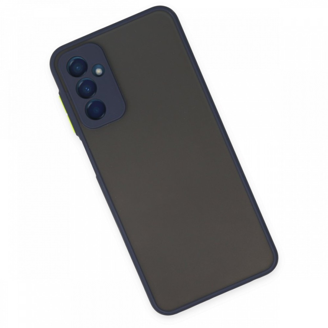 Samsung Galaxy M13 Kılıf Montreal Silikon Kapak - Lacivert Samsung Galaxy M13 Kılıf Montreal Silikon Kapak - Lacivert