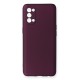  Oppo Reno 4 Kılıf First Silikon - Mürdüm