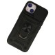 iPhone 15 Kılıf Pars Lens Yüzüklü Silikon - Siyah iPhone 15 Kılıf Pars Lens Yüzüklü Silikon - Siyah