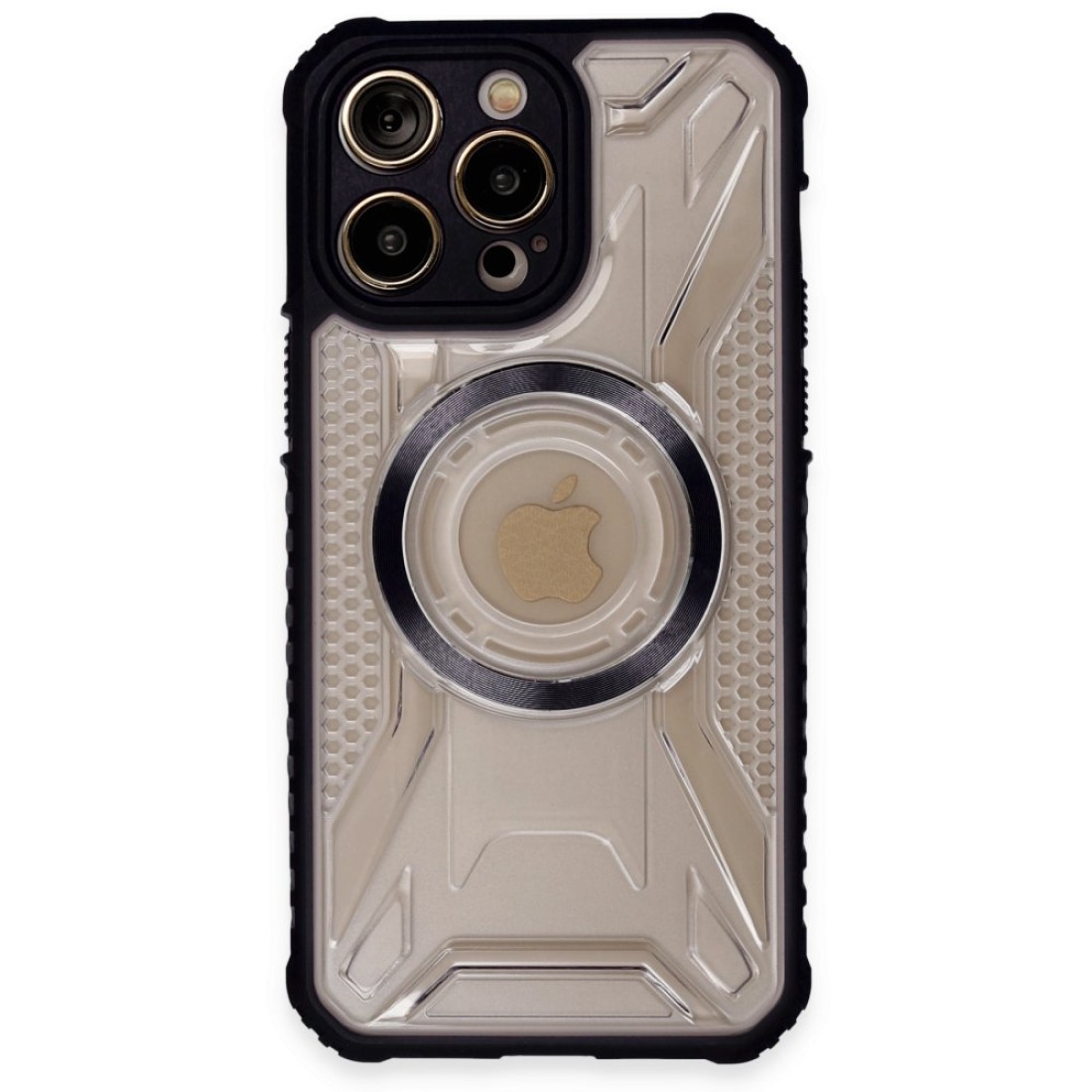  iPhone 13 Pro Max Kılıf Prag Magneticsafe Kapak - Siyah