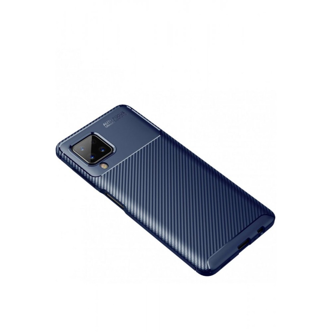 Samsung Galaxy M32 Kılıf Auto Focus Karbon Kapak - Lacivert Samsung Galaxy M32 Kılıf Auto Focus Karbon Kapak - Lacivert