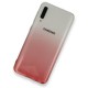  Samsung Galaxy A30S Kılıf Lüx Çift Renkli Silikon - Pembe