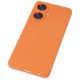 Realme C55 Kılıf Nano içi Kadife Silikon - Turuncu Realme C55 Kılıf Nano içi Kadife Silikon - Turuncu