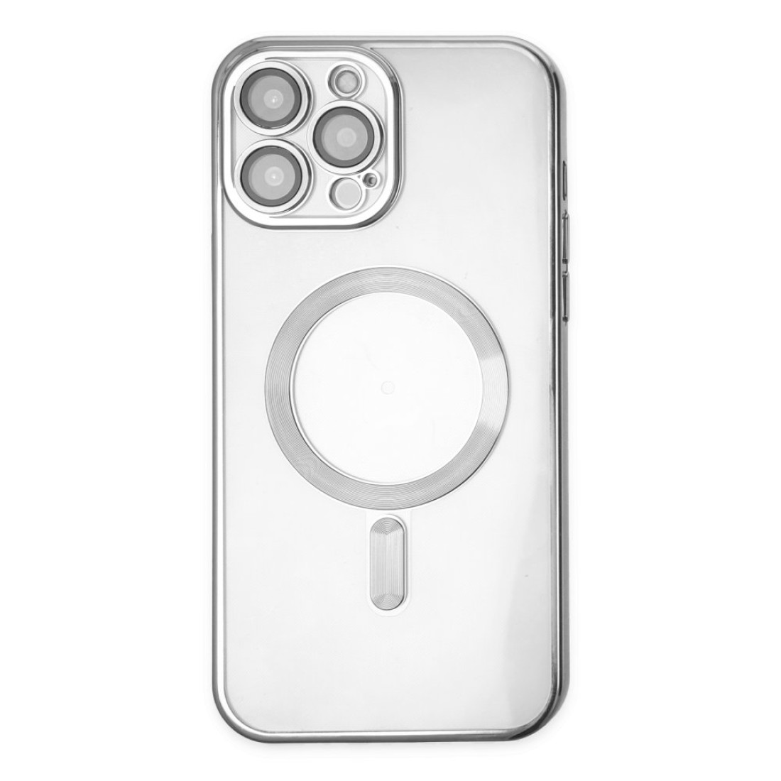  iPhone 14 Pro Kılıf Kross Magneticsafe Kapak - Gümüş