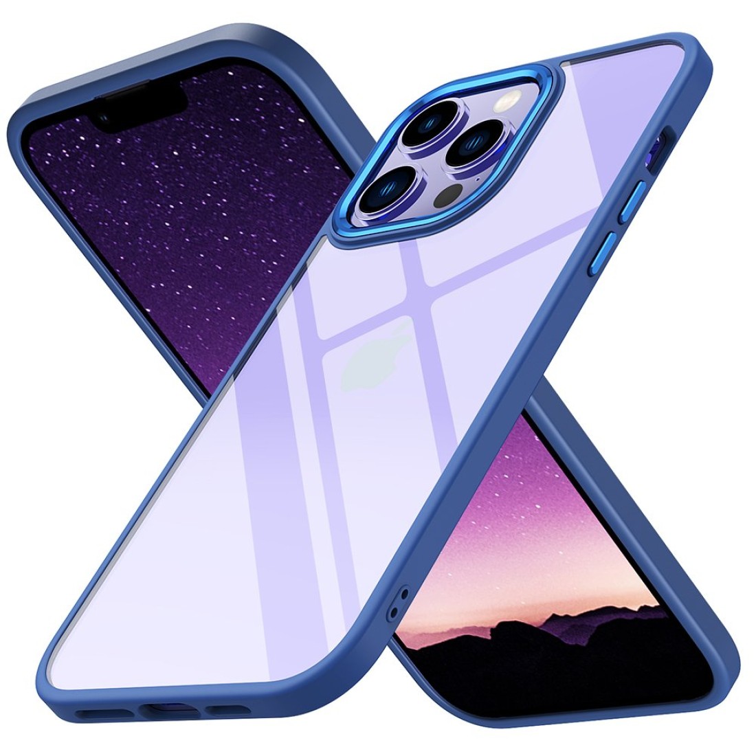  iPhone 14 Pro Kılıf Power Silikon - Mavi