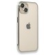  iPhone 13 Kılıf Razer Lensli Silikon - Gümüş