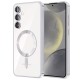  Samsung Galaxy S24 Kılıf Kross Magneticsafe Kapak - Titan Gri