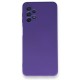  Samsung Galaxy A52 Kılıf Nano içi Kadife Silikon - Mor