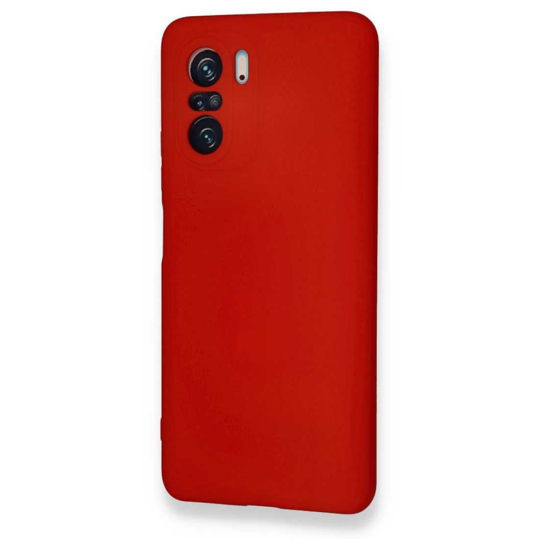 Xiaomi Redmi K40 Kılıf Nano içi Kadife Silikon - Kırmızı Xiaomi Redmi K40 Kılıf Nano içi Kadife Silikon - Kırmızı