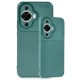  Huawei Nova 12S Kılıf Auto Focus Karbon Kapak - Koyu Yeşil