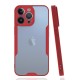  iPhone 14 Pro Kılıf Platin Silikon - Kırmızı