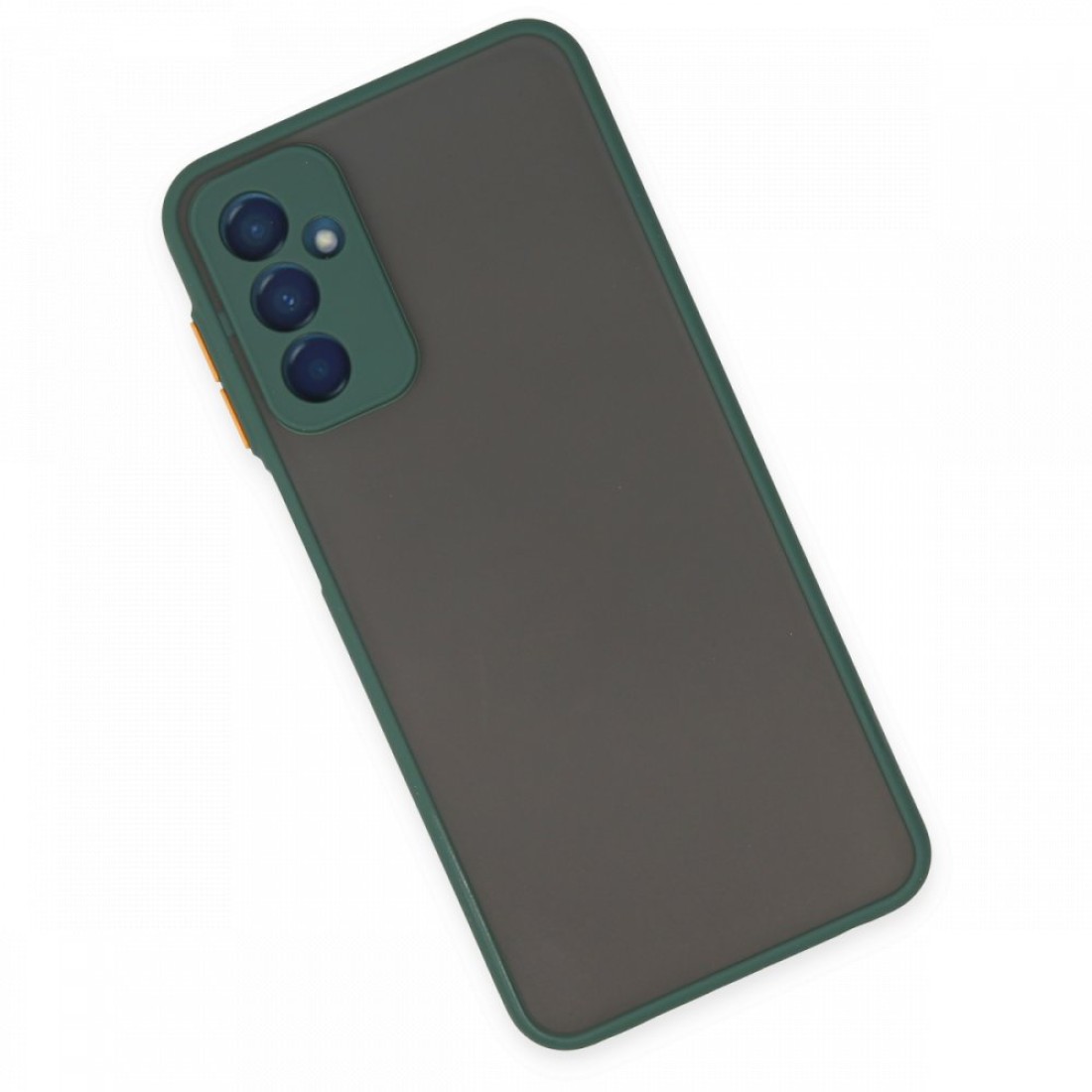  Samsung Galaxy M23 Kılıf Montreal Silikon Kapak - Yeşil