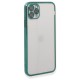  iPhone 11 Pro Kılıf Razer Lensli Silikon - Yeşil