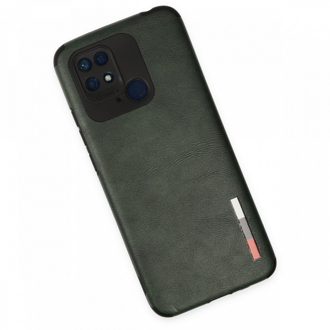  Xiaomi Redmi 10C Kılıf Loop Deri Silikon - Yeşil