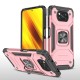 Xiaomi Pocophone X3 Kılıf Zegna Yüzüklü Silikon Kapak - Rose Xiaomi Pocophone X3 Kılıf Zegna Yüzüklü Silikon Kapak - Rose