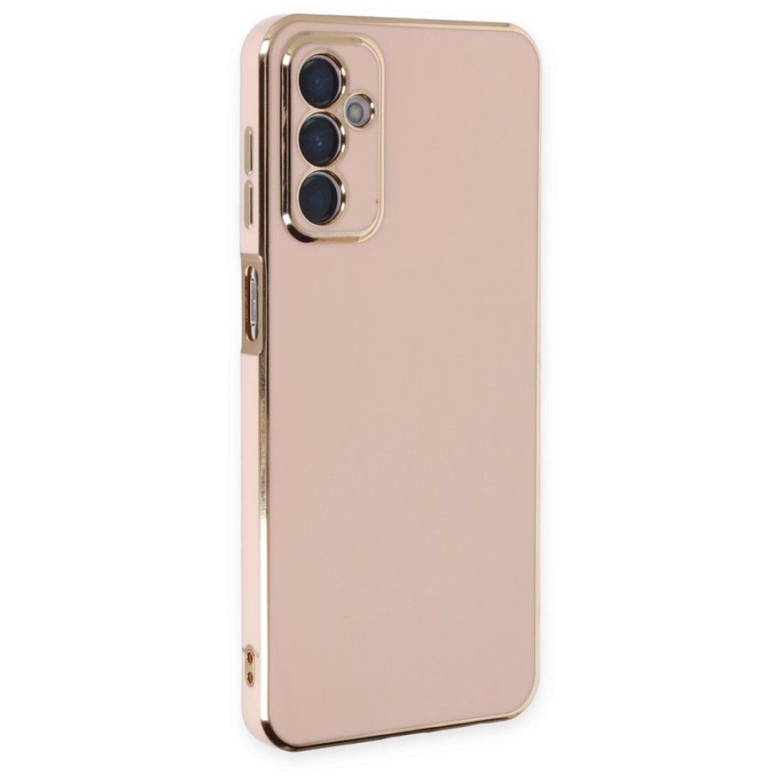  Samsung Galaxy M23 Kılıf Volet Silikon - Pembe