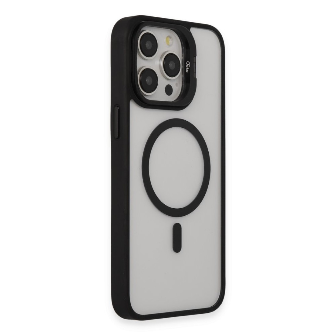 Joko iPhone 15 Pro Max Kılıf Roblox Lens Magsafe Standlı Kapak - Siyah Joko iPhone 15 Pro Max Kılıf Roblox Lens Magsafe Standlı Kapak - Siyah