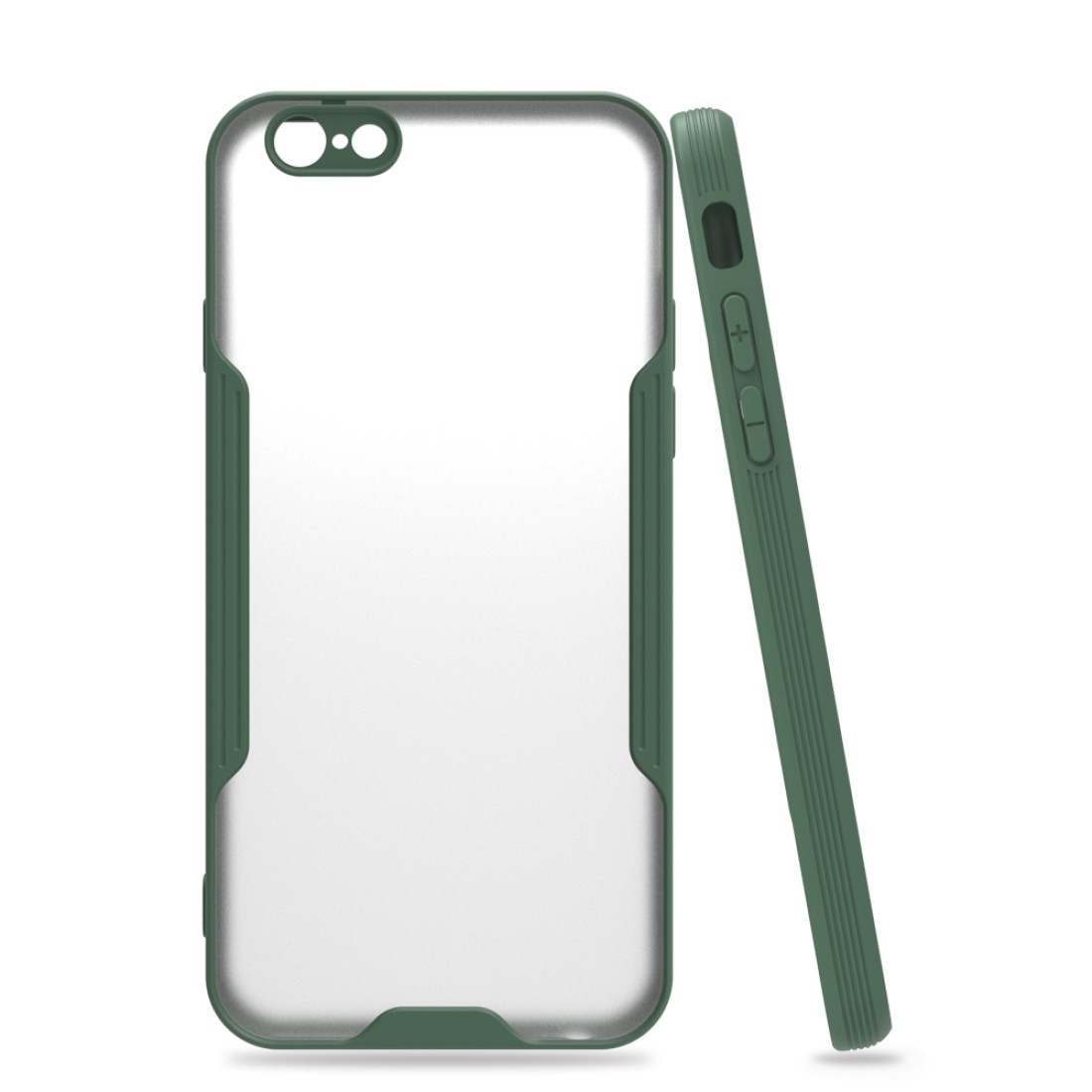  iPhone 6 Kılıf Platin Silikon - Yeşil