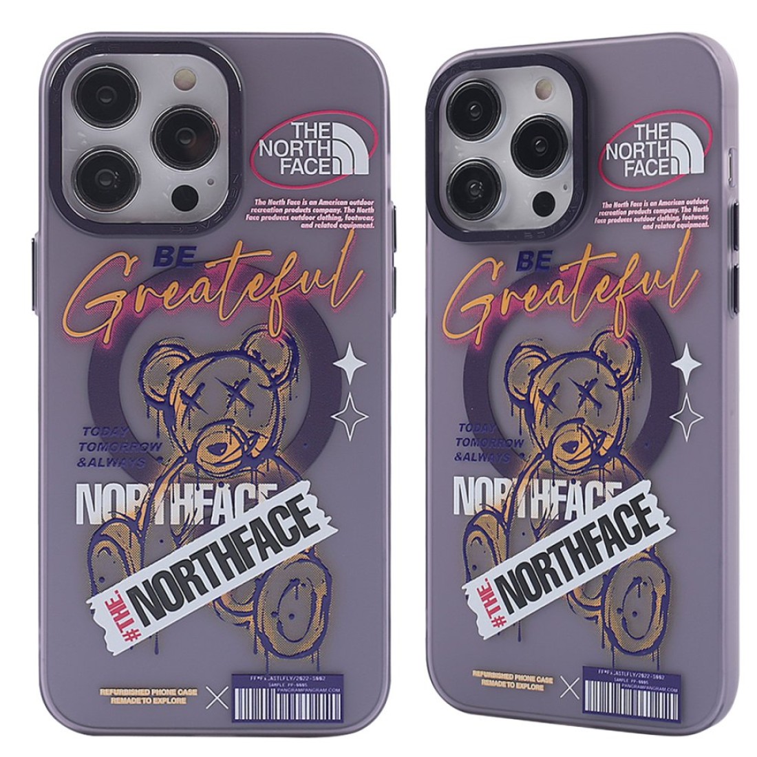  iPhone 14 Pro Kılıf Apollo Magneticsafe Desenli Kapak - Apollo Mor - 2