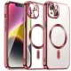 iPhone 15 Kılıf Kross Magneticsafe Kapak - Kırmızı iPhone 15 Kılıf Kross Magneticsafe Kapak - Kırmızı