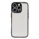  iPhone 16 Pro Max Kılıf Montreal Silikon Kapak - Siyah