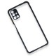 Samsung Galaxy M51 Kılıf Miami Şeffaf Silikon - Lacivert Samsung Galaxy M51 Kılıf Miami Şeffaf Silikon - Lacivert