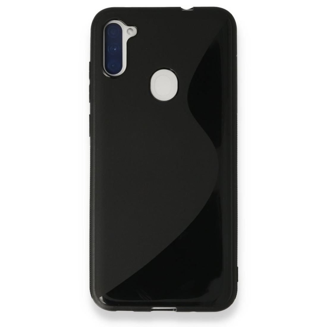  Samsung Galaxy M11 Kılıf S Silikon - Siyah