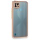 Realme C21 Kılıf Montreal Silikon Kapak - Pembe