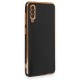  Samsung Galaxy A50 Kılıf Volet Silikon - Siyah