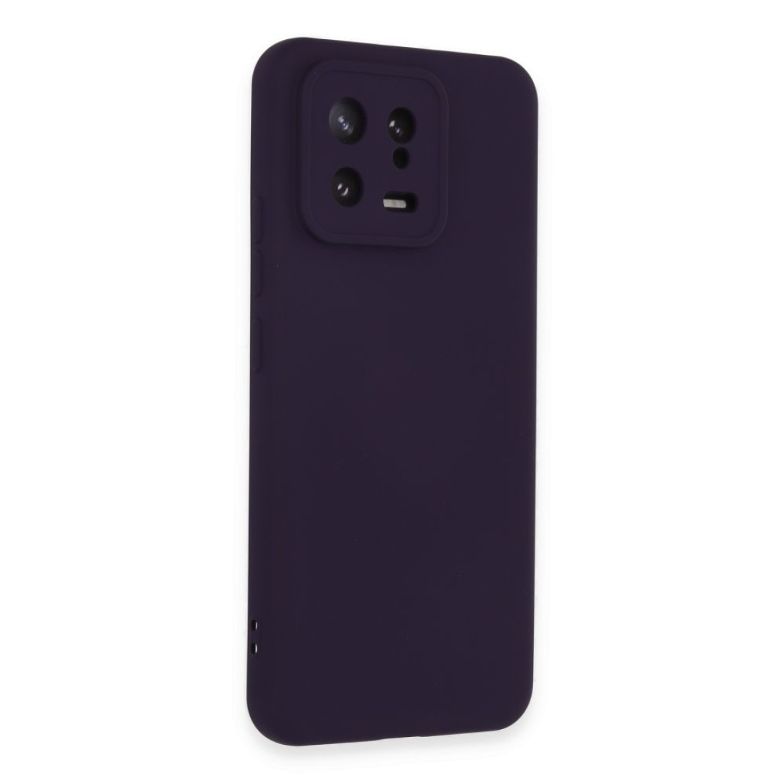 Xiaomi Mi 13 Kılıf Nano içi Kadife Silikon - Mor Xiaomi Mi 13 Kılıf Nano içi Kadife Silikon - Mor