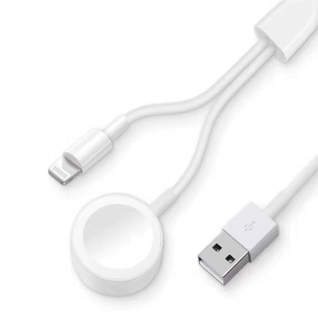  AC08 2in1 Kablosuz Şarj Apple Watch 1/2/3/4/5/6/7/8/SE