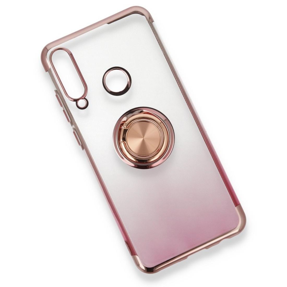 Huawei Y6P Kılıf Marvel Yüzüklü Silikon - Pembe Huawei Y6P Kılıf Marvel Yüzüklü Silikon - Pembe