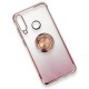 Huawei Y6P Kılıf Marvel Yüzüklü Silikon - Pembe Huawei Y6P Kılıf Marvel Yüzüklü Silikon - Pembe