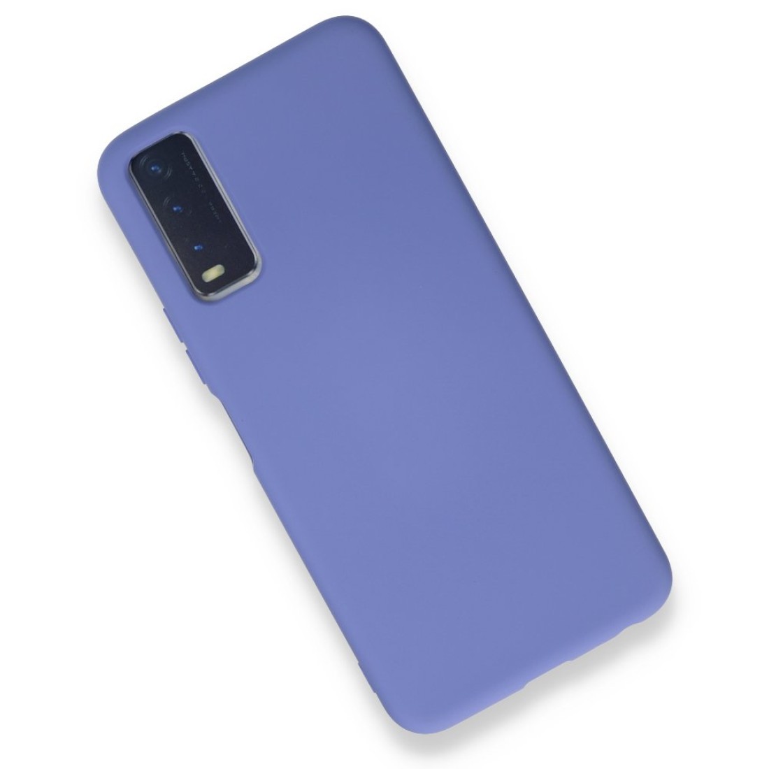  Vivo Y11S Kılıf Nano içi Kadife Silikon - Lila