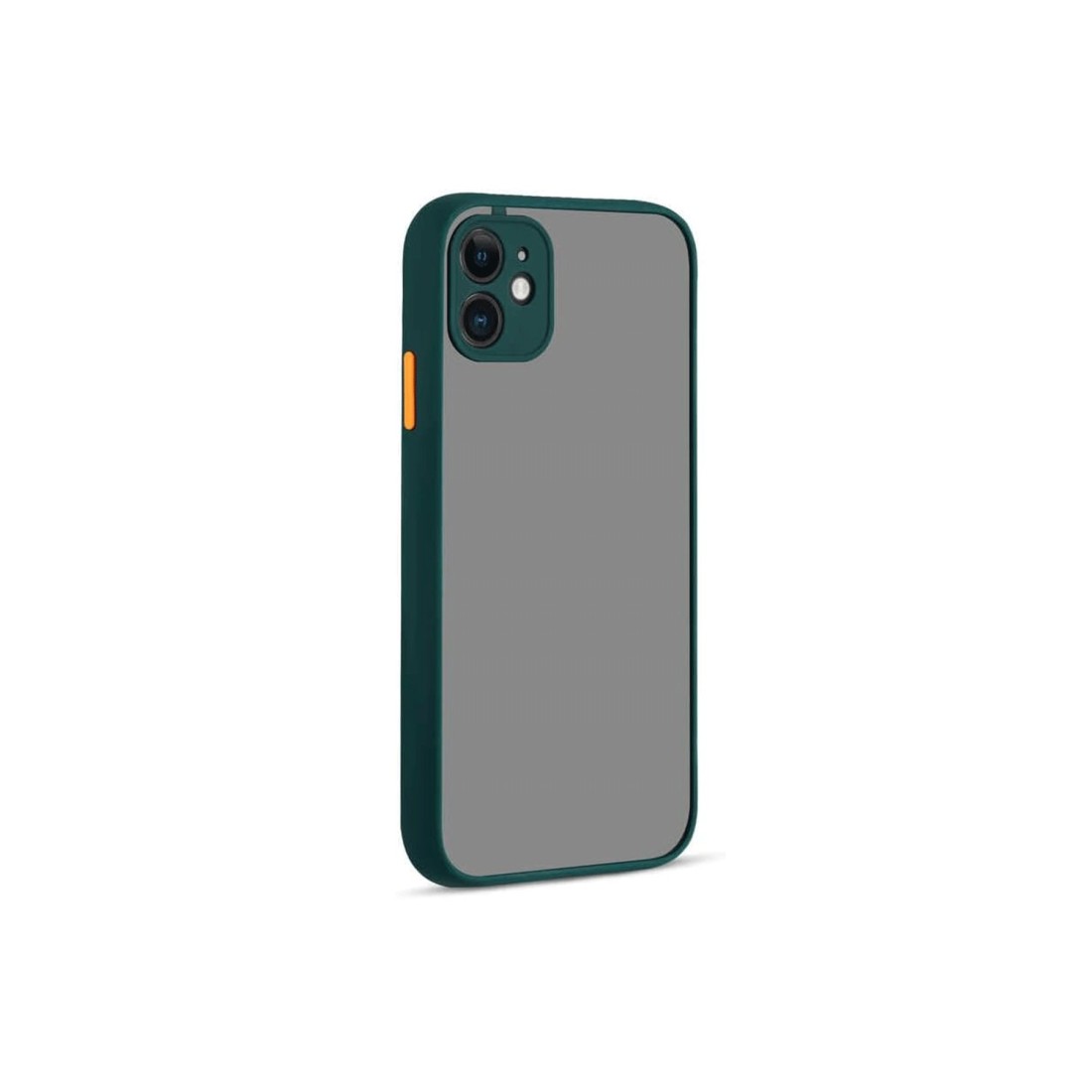 iPhone 12 Kılıf Montreal Silikon Kapak - Yeşil iPhone 12 Kılıf Montreal Silikon Kapak - Yeşil
