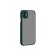 iPhone 12 Kılıf Montreal Silikon Kapak - Yeşil iPhone 12 Kılıf Montreal Silikon Kapak - Yeşil