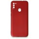 Samsung Galaxy M11 Kılıf First Silikon - Bordo Samsung Galaxy M11 Kılıf First Silikon - Bordo