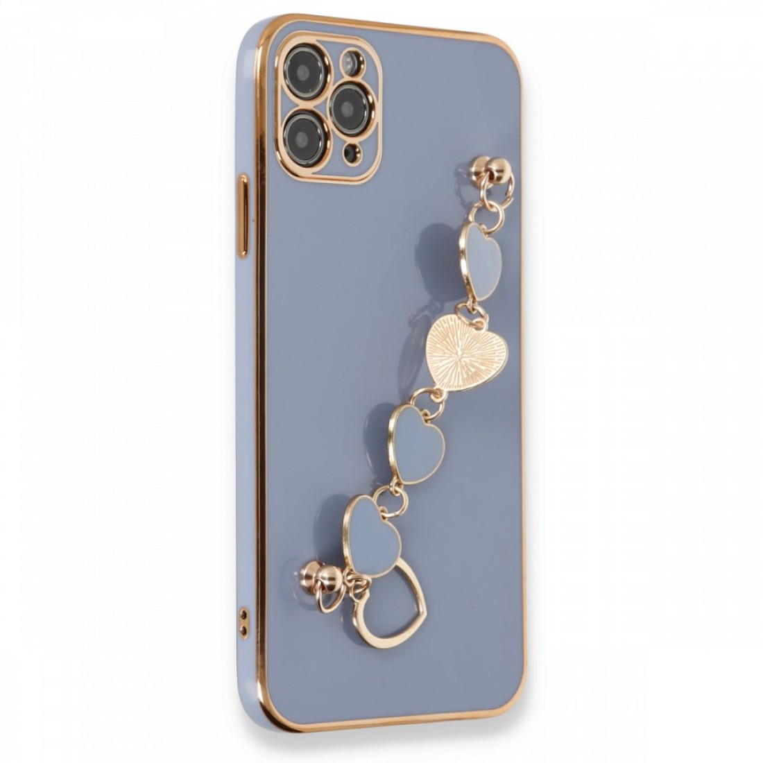  iPhone 11 Pro Kılıf Esila Silikon - Gri