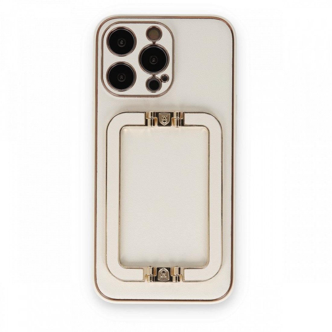  iPhone 13 Pro Max Kılıf Coco Elit Kapak - Beyaz