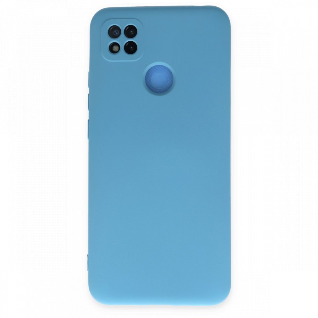  Xiaomi Redmi 9C Kılıf Nano içi Kadife Silikon - Mavi