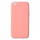  iPhone 6 Kılıf Lansman Glass Kapak - Pembe