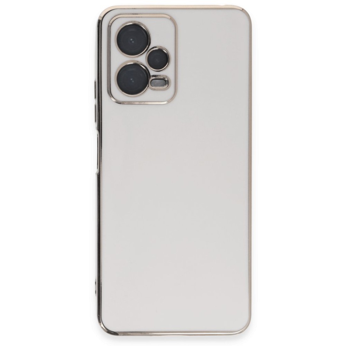  Xiaomi Redmi Note 12 Pro 5G Kılıf Volet Silikon - Beyaz