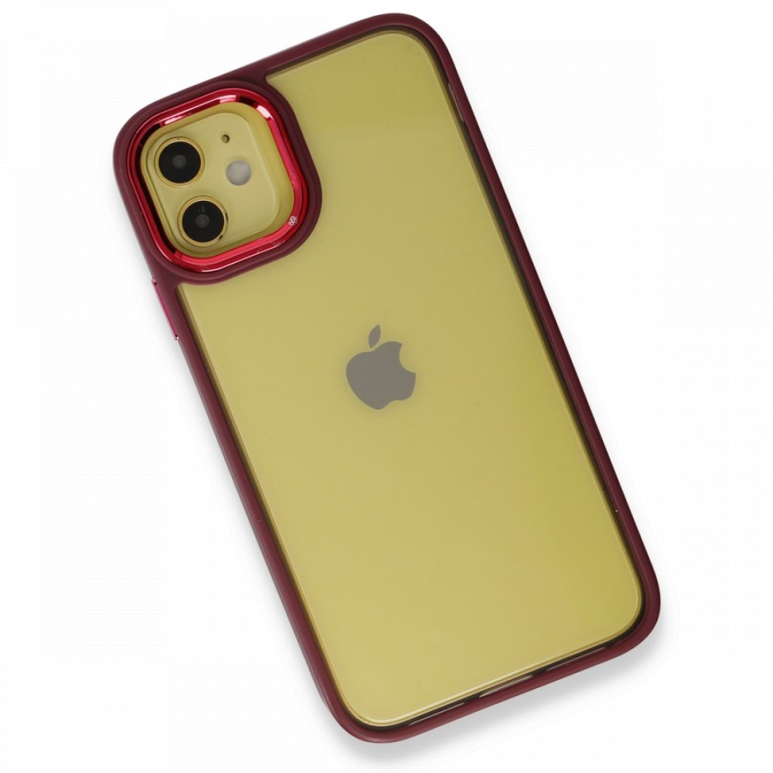  iPhone 12 Kılıf Dora Kapak - Kırmızı