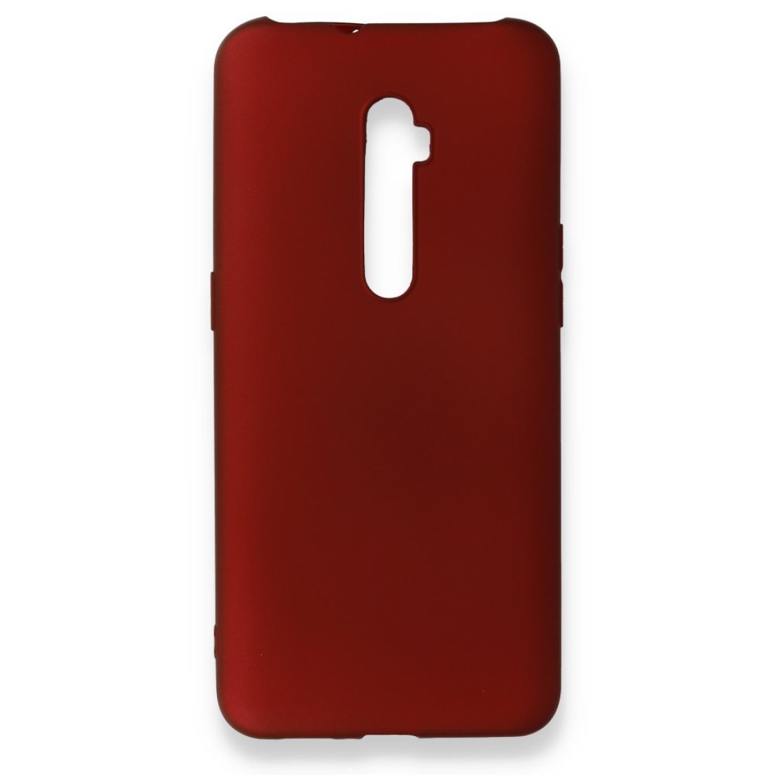  Oppo Reno 10X Kılıf First Silikon - Bordo