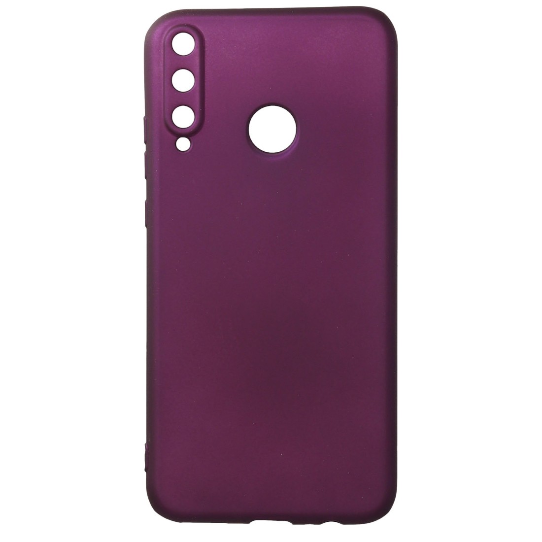 Huawei P40 Lite E Kılıf First Silikon - Mürdüm Huawei P40 Lite E Kılıf First Silikon - Mürdüm