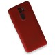  Xiaomi Redmi Note 8 Pro Kılıf First Silikon - Bordo