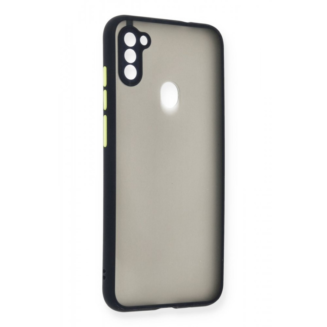  Samsung Galaxy M11 Kılıf Montreal Silikon Kapak - Lacivert
